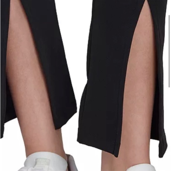 Adidas Originals Adicolor Black Open Hem Leggings - Picture 3 of 5